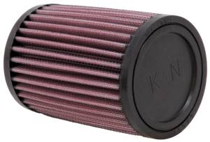 K&N Engineering - K&N Engineering Filter Universal Rubber Filter - Round Straight 3.5in Base OD x 3.5in Top OD x 5in H - RU-0360 - Image 1