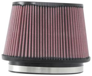 K&N Engineering - K&N Engineering Universal Rubber Filter 6.25in x 4in Oval FLG / 7.375in x 5.5in Base / 6.25in x 4in Top / 5in H - RU-1001 - Image 2