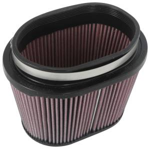 K&N Engineering - K&N Engineering Universal Rubber Filter 6.25in x 4in Oval FLG / 7.375in x 5.5in Base / 6.25in x 4in Top / 5in H - RU-1001 - Image 4