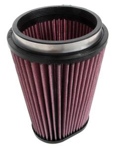 K&N Engineering - K&N Engineering Universal Round Clamp-On Air Filter 4-1/2in FLG, 5-7/8in B, 3-1/4in X 4-1/2in T, 8in H - RU-1021 - Image 4