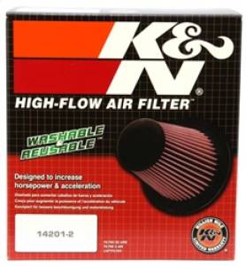 K&N Engineering - K&N Engineering Universal Clamp-On Air Filter 6in FLG / 7-1/2in B / 5in T / 6-1/2in H - RU-1042 - Image 2