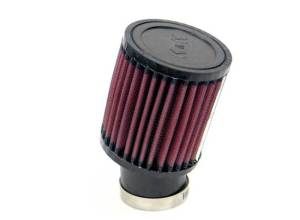 K&N Engineering - K&N Engineering Universal Clamp-On Air Filter 1-15/16in 20 DEG FLG x 3-1/2in OD x 4in H - RU-1400 - Image 1