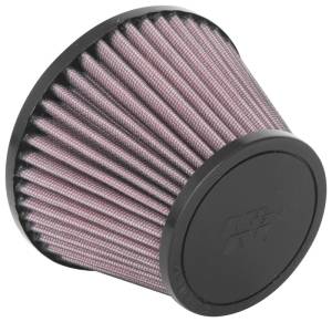 K&N Engineering - K&N Engineering Universal Clamp-On Air Filter 2.375in Flg ID x 5.21875in B OD x 3.5in T OD x 3.75in H - RU-1624 - Image 1