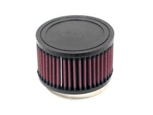 K&N Engineering - K&N Engineering Filter Universal Rubber Round Straight Filter 3.5in Flange 3in Height - RU-1790 - Image 1