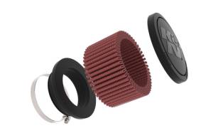 K&N Engineering - K&N Engineering Universal Clamp-On Air Filter 2.25in Flange ID 3.5in OD 2in Height - RU-1900 - Image 2