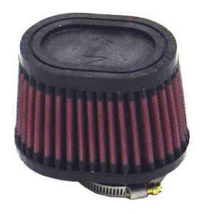 K&N Engineering - K&N Engineering Univ Clamp-On Air Filter - 1-3/4in FLG O/S 4in X 3in B 3in X 2in T 2-3/4inH OVAL - RU-2450 - Image 1