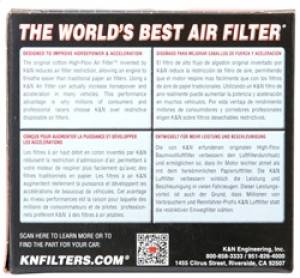 K&N Engineering - K&N Engineering Filter Universal Rubber Filter 2 inch Flange 3 1/8 inch Base, 2 inch Top, 3 inch Height - RU-2580 - Image 4