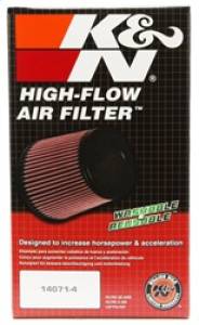 K&N Engineering - K&N Engineering Filter Universal Rubber Filter 4 inch Flange 5 3/8 inch Base 4 3/8 inch Top 7 inch Height - RU-2590 - Image 12