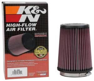 K&N Engineering - K&N Engineering Filter Universal Rubber Filter 4 inch Flange 5 3/8 inch Base 4 3/8 inch Top 7 inch Height - RU-2590 - Image 17