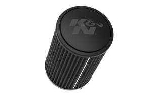 K&N Engineering - K&N Engineering Universal Air Filter (4in. Flange / 6in. Base / 5.25in. Top OD / 9.25in. Height) - RU-3112HBK - Image 1