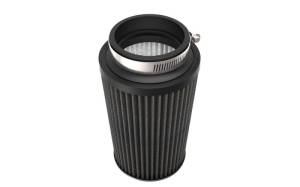 K&N Engineering - K&N Engineering Universal Air Filter (4in. Flange / 6in. Base / 5.25in. Top OD / 9.25in. Height) - RU-3112HBK - Image 4