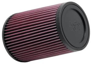 K&N Engineering - K&N Engineering Universal Rubber Filter 3.75in FLG x 5.375in Base x 5.375in Top x 7in Height - RU-3530 - Image 1