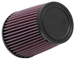 K&N Engineering - K&N Engineering Universal Rubber Filter 3 1/2 inch FLG / 4 5/8 inch Base / 3-1/2 inch Top / 5 1/2 inch Height - RU-3550 - Image 1