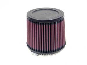 K&N Engineering - K&N Engineering Universal Rubber Filter 4.5in Flange ID / 5.875in Base OD / 5.125in Top OD / 5in Height - RU-4260 - Image 1