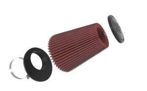 K&N Engineering - K&N Engineering Universal Rubber Filter 3.25 inch FLG / 5.75 inch Bottom / 3.5 inch Top / 6.6875 inch Height - RU-4470 - Image 2