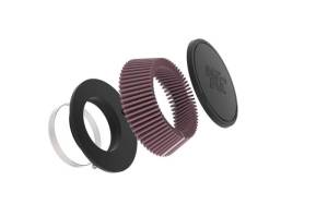 K&N Engineering - K&N Engineering Universal Rubber Filter 0.75in FLG 4.0625in OD 2.1875in Height - RU-4480 - Image 2