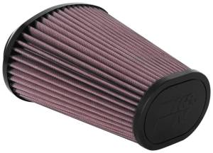 K&N Engineering - K&N Engineering Universal Clamp-On Air Filter 2.844x4.813in Flg ID x 6.5x4.75in B OD x 4.5x3.25in T OD x 7.5in H - RU-5063 - Image 1