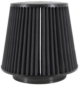 K&N Engineering - K&N Engineering Universal Rubber Filter-Round Tapered 6in Flange ID x 9in Base OD x 6.625in Top OD x 7.5in H - RU-5177HBK - Image 11