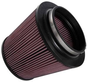 K&N Engineering - K&N Engineering Universal Clamp-On Air Filter 6in FLG / 9in B / 6-5/8in T / 7-1/2in H - RU-5179 - Image 2