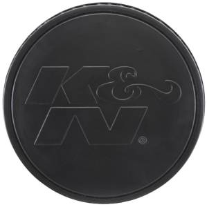 K&N Engineering - K&N Engineering Universal Rubber Filter-Round Tapered 4.5in Flange ID x 8in Base OD x 6.625in Top OD x 8in H - RU-5283HBK - Image 3