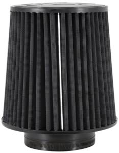 K&N Engineering - K&N Engineering Universal Rubber Filter-Round Tapered 4.5in Flange ID x 8in Base OD x 6.625in Top OD x 8in H - RU-5283HBK - Image 4