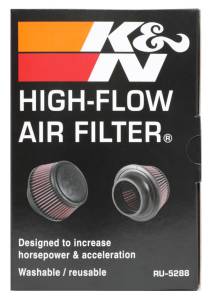 K&N Engineering - K&N Engineering Universal Round Clamp-On Air Filter 3in Flange ID x 6in Base OD x 4.625in Top OD x 3in Height - RU-5288 - Image 12