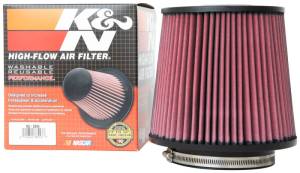 K&N Engineering - K&N Engineering Universal Clamp-On Air Filter 5in Flange ID x 8in Base OD x 6.625in Top OD x 8.625in Height - RU-5294 - Image 2