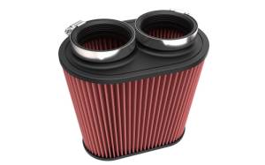 K&N Engineering - K&N Engineering Universal Clamp-On Air Filter 3in Dual Flange 9in x 6in Base 7.5in x 3.688in Top 7.5in Height - RU-6104 - Image 4