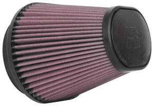 K&N Engineering - K&N Engineering Universal Air Filter 100mm Flange / 174mmX 134mm Base / 114mmX 82mm Top / 127mm Height - RU-70031 - Image 1