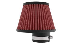 K&N Engineering - K&N Engineering Universal Clamp-on Air Filter 2in Flange ID 5-3/16in Base 3-1/2in Top 3-11/16in Height w/ Vent - RU-9920 - Image 3