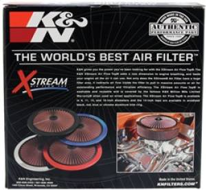 K&N Engineering - K&N Engineering X-Stream Top Filter Only 11in - Black - 66-1101 - Image 3