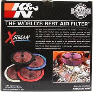 K&N Engineering - K&N Engineering X-Stream Top Filter X-Stream 14 inch OD Black - 66-1401 - Image 5