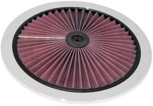 K&N Engineering - K&N Engineering X-Stream Top Filter X-Stream 14 inch OD Chrome - 66-1401XP - Image 1