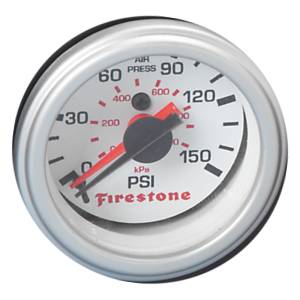 Firestone - Firestone Replacement Pressure Gauge - White Face Dual GA Only (For PN 2241 / 2260) (WR17609201) - 9201 - Image 1