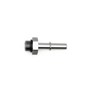 DeatschWerks - DeatschWerks 6AN ORB Male to 5/16in Male EFI Quick Connect Adapter - Anodized Matte Black - 6-02-0114-B - Image 3