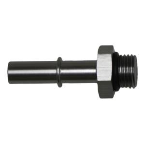 DeatschWerks - DeatschWerks 6AN ORB Male to 3/8in Male EFI Quick Connect Adapter - Anodized DW Titanium - 6-02-0122 - Image 1