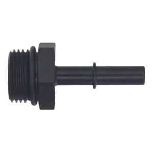 DeatschWerks - DeatschWerks 10AN ORB Male to 5/16in Male EFI Quick Connect Adapter - Anodized Matte Black - 6-02-0124-B - Image 2