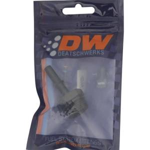 DeatschWerks - DeatschWerks 10AN ORB Male to 5/16in Male EFI Quick Connect Adapter - Anodized Matte Black - 6-02-0124-B - Image 3