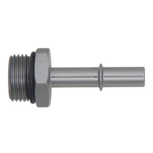 DeatschWerks - DeatschWerks 10AN ORB Male to 3/8in Male EFI Quick Connect Adapter - Anodized DW Titanium - 6-02-0125 - Image 2