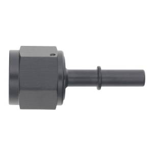 DeatschWerks - DeatschWerks 10AN Female Flare Swivel to 5/16in Male EFI Quick Disconnect - Anodized Matte Black - 6-02-0134-B - Image 1