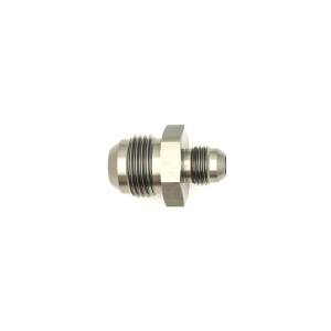 DeatschWerks - DeatschWerks 10AN Male Flare to 6AN Male Flare Reducer Straight - Anodized Matte Black - 6-02-0205-B - Image 2