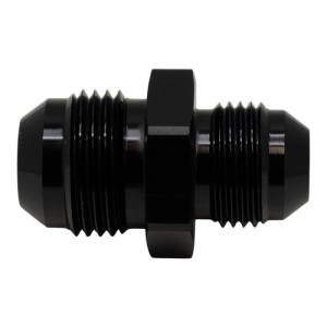 DeatschWerks - DeatschWerks 10AN Male Flare to 8AN Male Flare Reducer Straight - Anodized Matte Black - 6-02-0206-B - Image 1