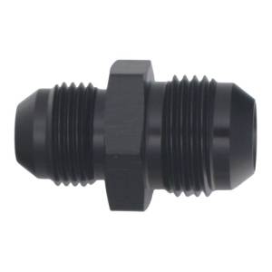 DeatschWerks - DeatschWerks 10AN Male Flare to 8AN Male Flare Reducer Straight - Anodized Matte Black - 6-02-0206-B - Image 2