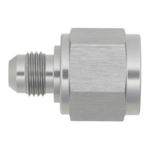 DeatschWerks - DeatschWerks 10AN Female Flare to 6AN Male Flare Reducer - Anodized DW Titanium - 6-02-0219 - Image 1