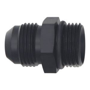 DeatschWerks - DeatschWerks 10AN ORB Male to 10 AN Male Flare Adapter (Incl O-Ring) - Anodized Matte Black - 6-02-0403-B - Image 2