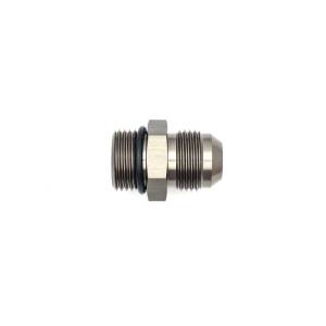 DeatschWerks - DeatschWerks 10AN ORB Male to 10 AN Male Flare Adapter (Incl O-Ring) - Anodized Matte Black - 6-02-0403-B - Image 3