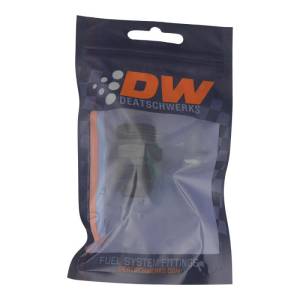DeatschWerks - DeatschWerks 10AN ORB Male to 10 AN Male Flare Adapter (Incl O-Ring) - Anodized Matte Black - 6-02-0403-B - Image 4