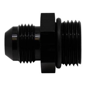 DeatschWerks - DeatschWerks 10AN ORB Male to 8AN Male Flare Adapter (Incl O-Ring) - Anodized Matte Black - 6-02-0406-B - Image 1