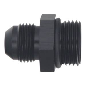 DeatschWerks - DeatschWerks 10AN ORB Male to 8AN Male Flare Adapter (Incl O-Ring) - Anodized Matte Black - 6-02-0406-B - Image 2