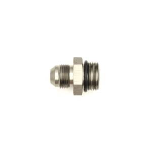 DeatschWerks - DeatschWerks 10AN ORB Male to 8AN Male Flare Adapter (Incl O-Ring) - Anodized Matte Black - 6-02-0406-B - Image 3